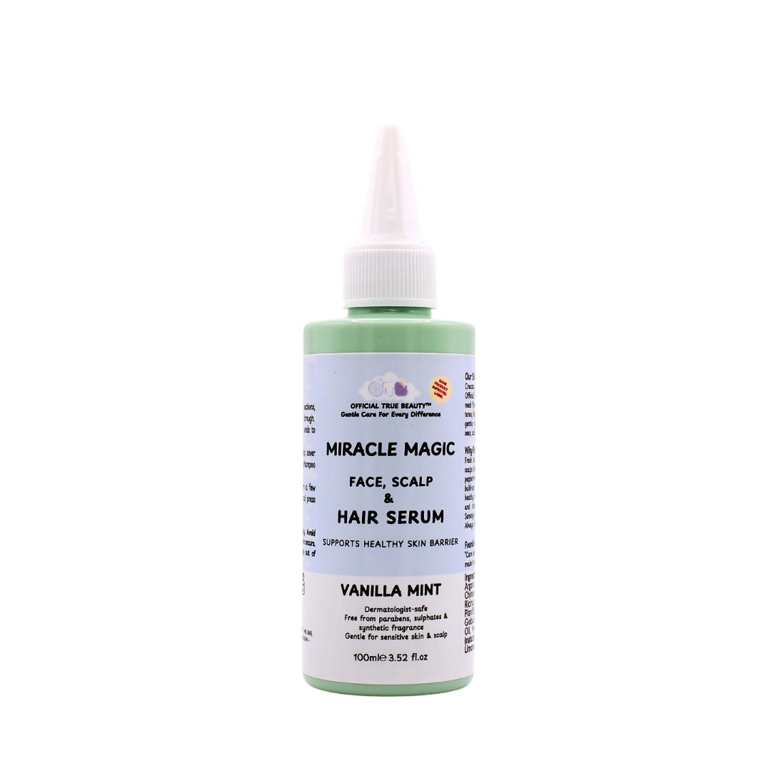 Magia milagrosa de vainilla y menta