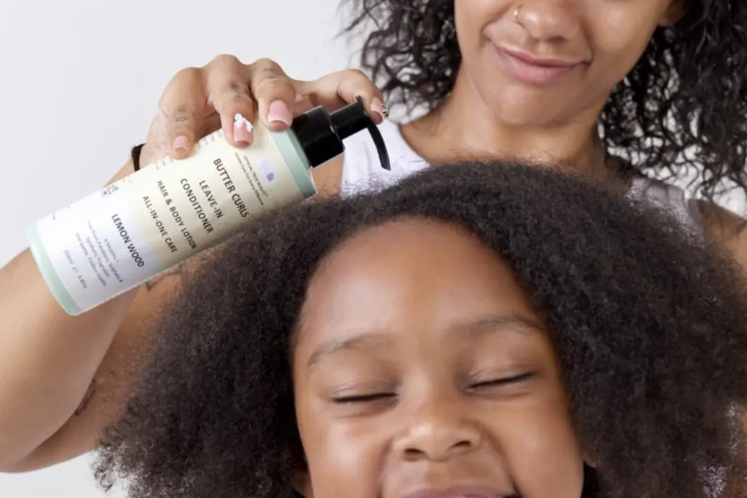 A real family using Our Tiny Blends during their care routine