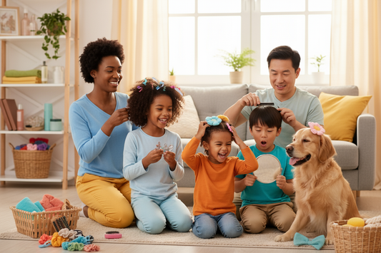 Family Hair Days: Making Hair Care Fun