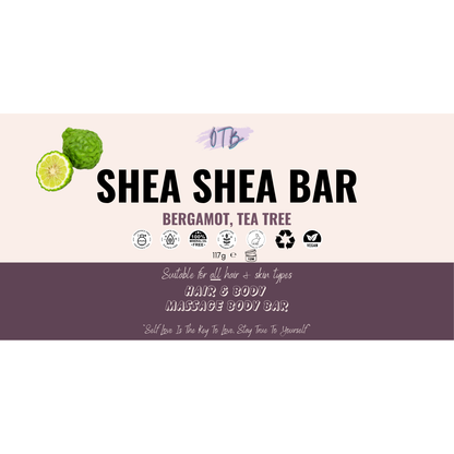 Bergamot, Tea Tree Shea Shea Bar
