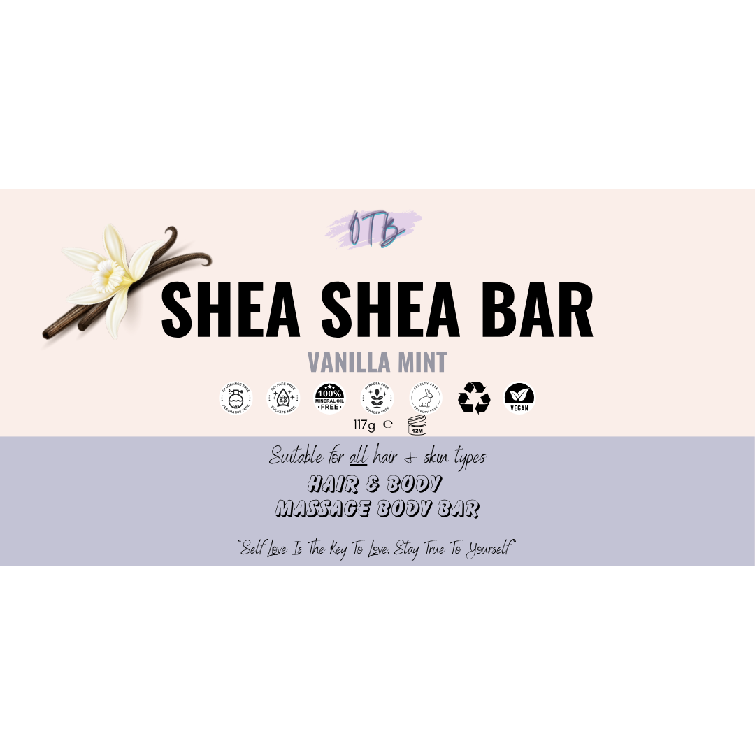 Vanilla Mint Shea Shea Bar