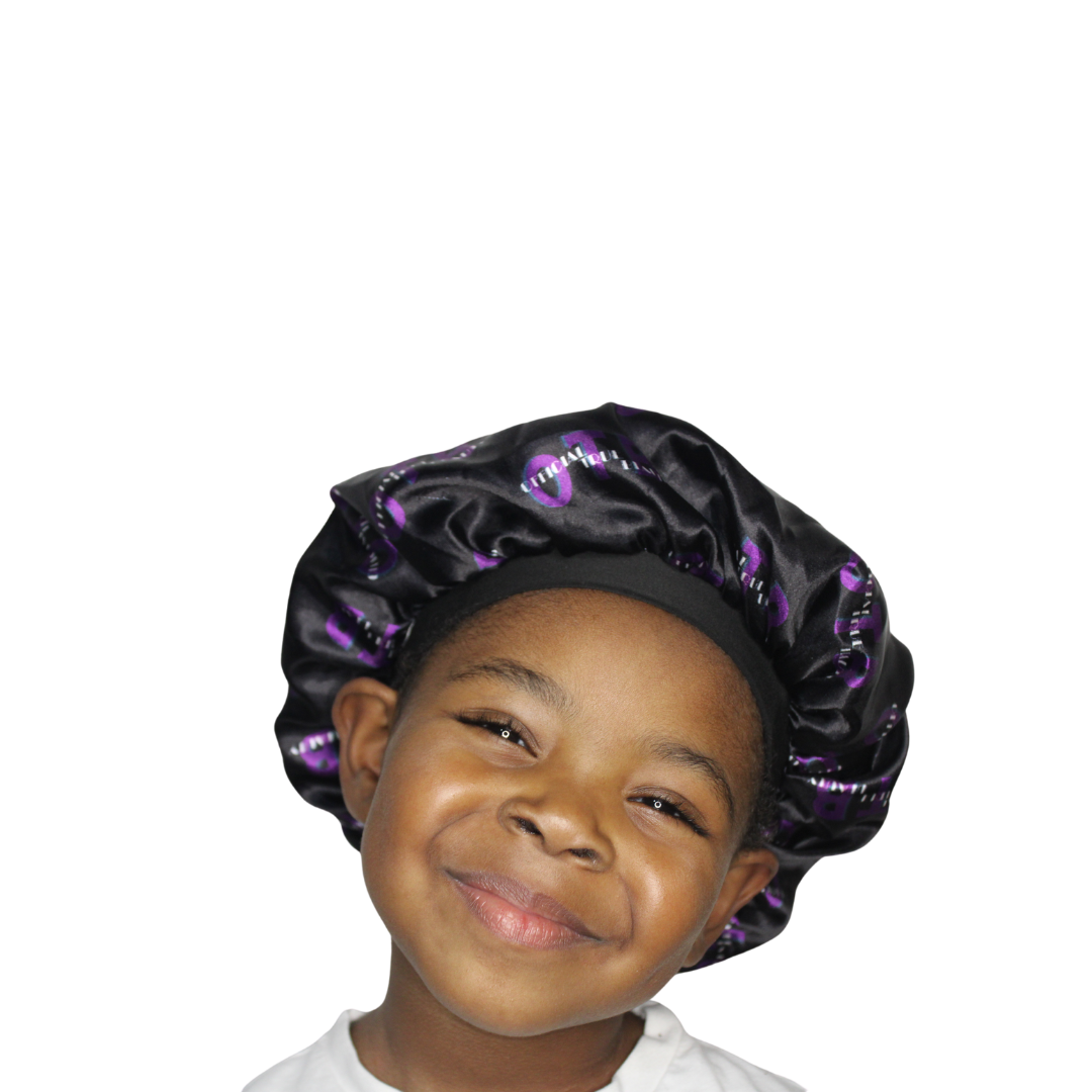 Reversible Kids Satin Bonnet
