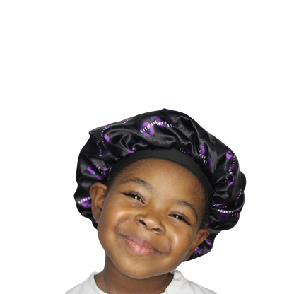 Reversible Kids Satin Bonnet